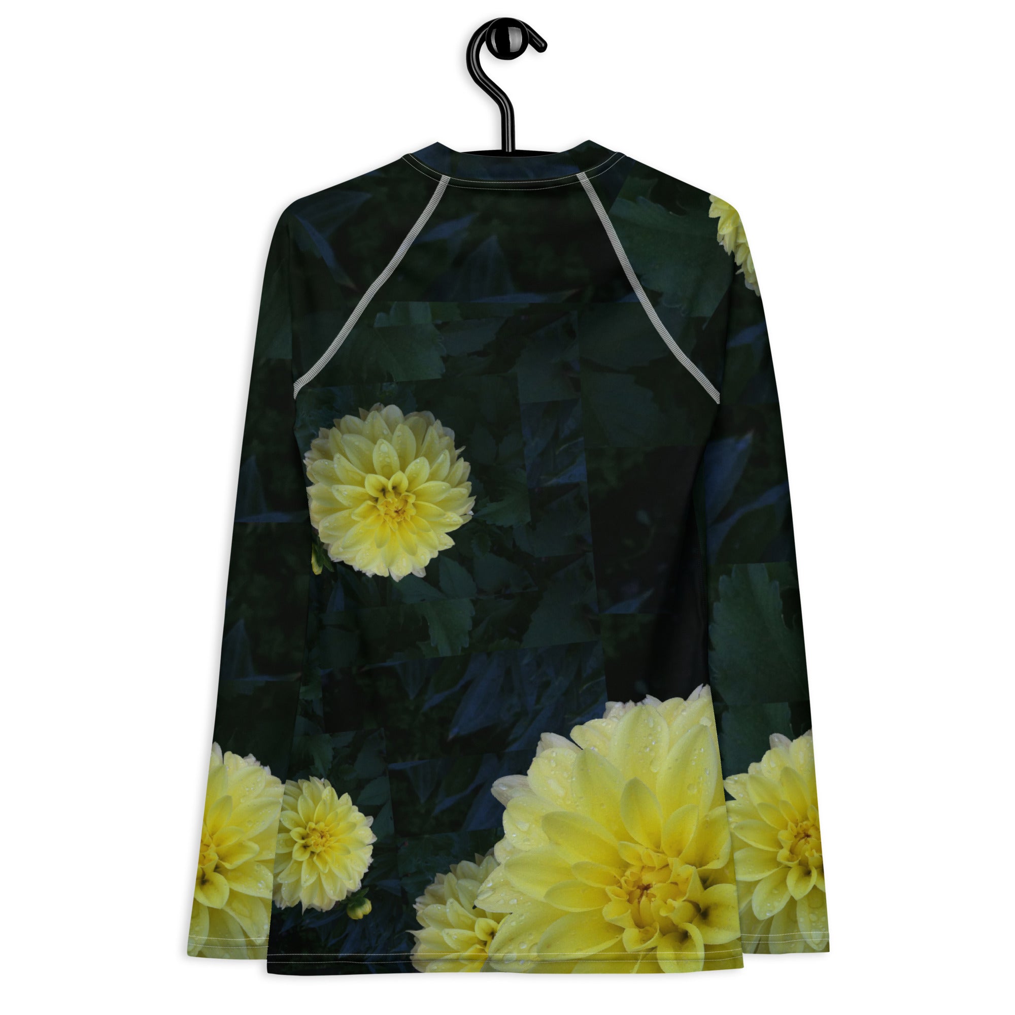printed-activewear-top-rashguard-workout-top-women-lemon-dahlias-wickedyo12